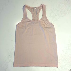 Lululemon swiftly tank, size 8, dusty pink